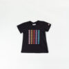 Champion Crewneck T-shirt Nera Bambina