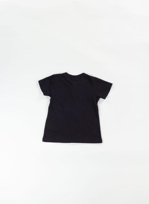 Champion Crewneck T-shirt Nera Bambina
