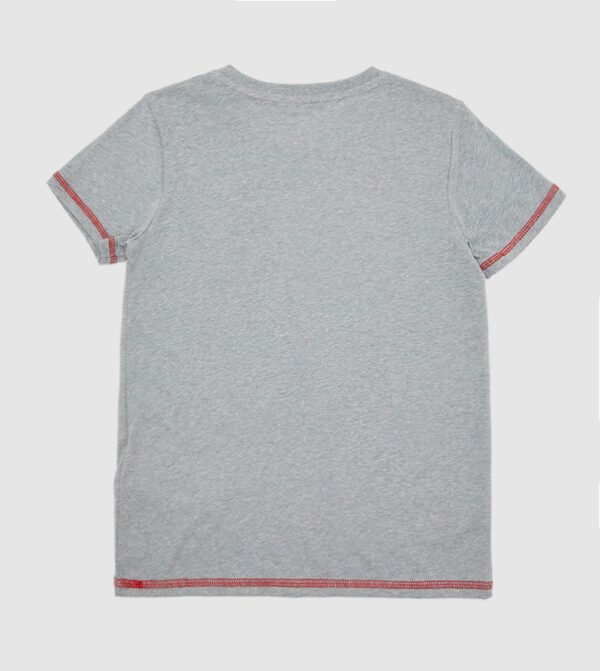 Guess T-shirt Rossa Con Marchio Ricamato Bambini