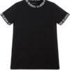 Guess SS T-Shirt Nera Bambina