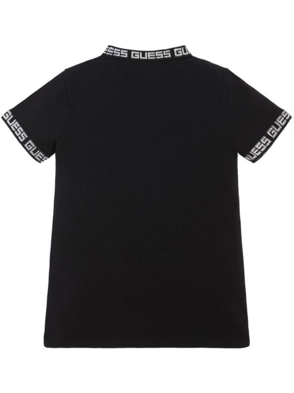 Guess SS T-Shirt Nera Bambina