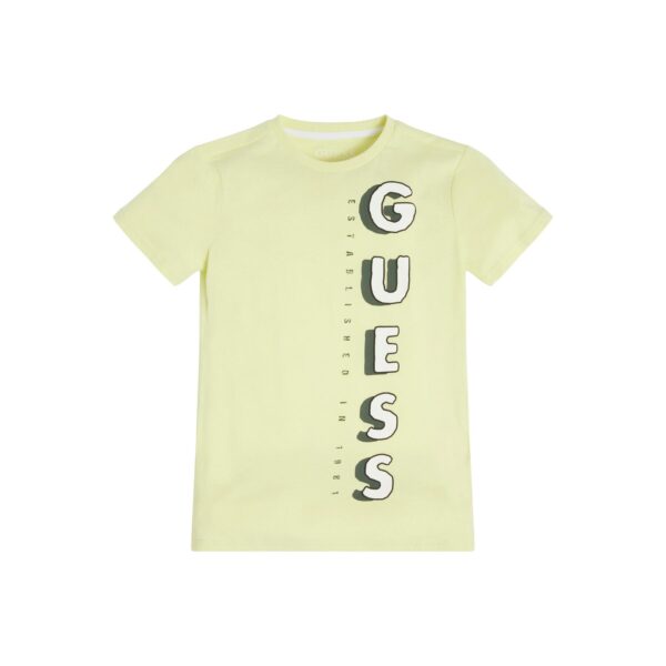 Guess Kid T-shirt Gialla Bambino