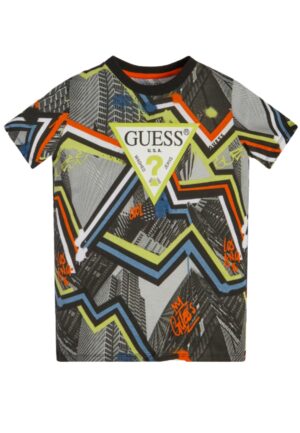 Guess Ss T-shirt Multicolore Bambino