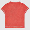 Guess T-shirt Rossa Con Marchio Ricamato Bambini