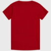 Guess T-shirt Rossa Con Marchio Ricamato Bambini