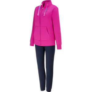 Champion Sweatsuit Completo Tuta Fucsia Nero Donna