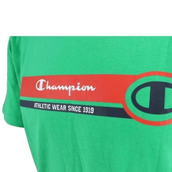 Champion Legacy T-Shirt Verde Uomo