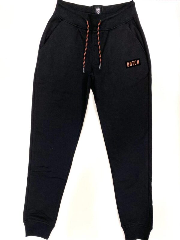 Datch Pantaloni Tuta Total Black Uomo