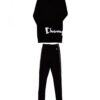 Champion Crewneck Suit Completo Total Black Bambina