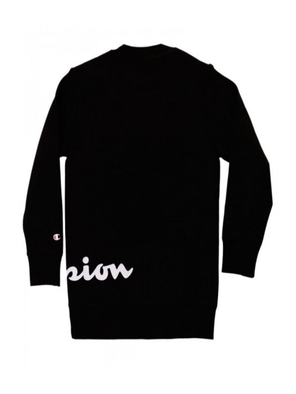 Champion Crewneck Suit Completo Total Black Bambina