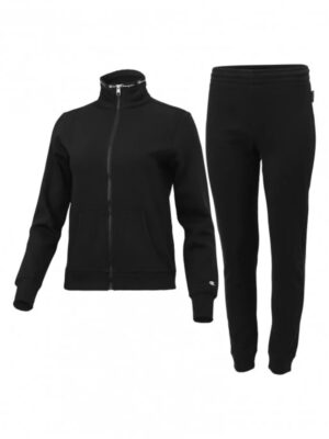 Champion Sweatsuit Completo Tuta  Nero Donna
