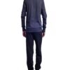 Diadora Completo Tuta Nero Blu Uomo