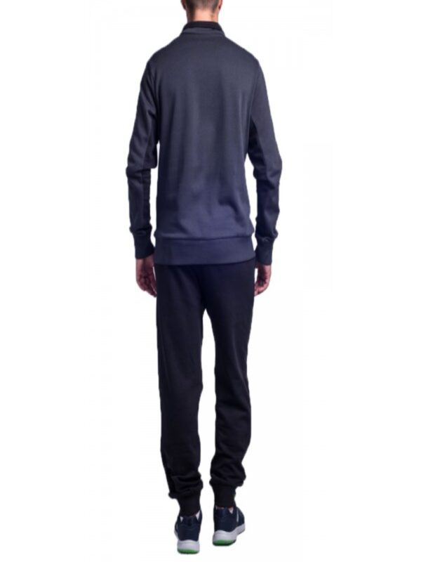 Diadora Completo Tuta Nero Blu Uomo