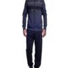 Diadora Completo Tuta Nero Blu Uomo