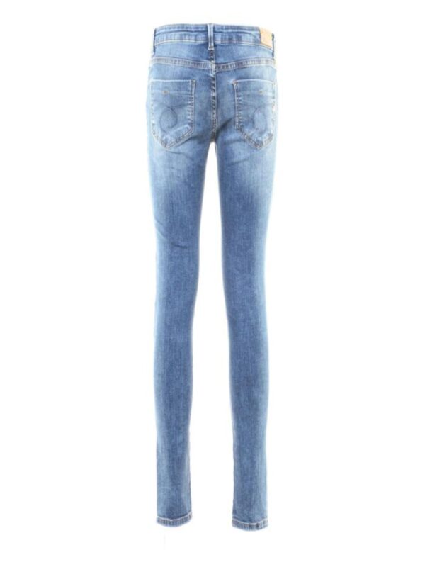 Take Two Jeans Elasticizzato Medium Blu Denim Donna