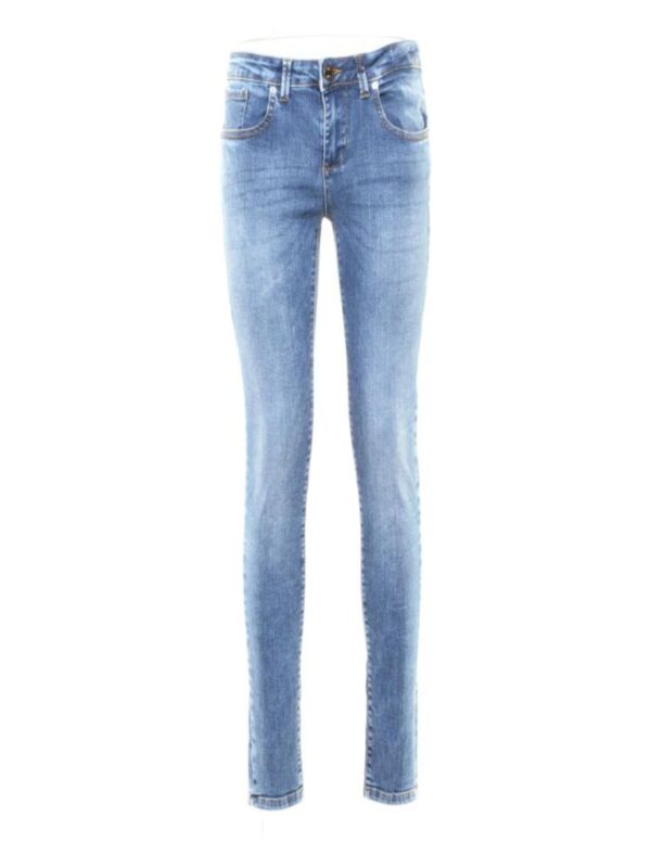 Take Two Jeans Elasticizzato Medium Blu Denim Donna