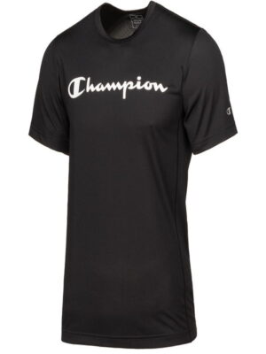 Champion Crewneck T-shirt isotermica Nera Unisex