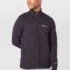 Champion Signature Crew Felpa Chiusura Zip Nera Uomo