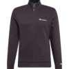 Champion Signature Crew Felpa Chiusura Zip Nera Uomo