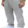 Champion Herren Sport Pantaloni Tuta Grigi Uomo