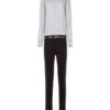Champion Sweatsuit Completo Tuta Grigio Nero Donna
