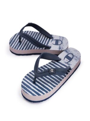 Champion Flip Flop Slipper Big Classic Infradito Grgi Blu Bambini Ragazzi