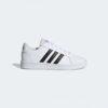 Adidas Grand Court Scarpe Bianche Nere Bambini