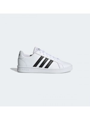 Adidas Grand Court Scarpe Bianche Nere Bambini