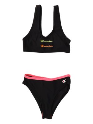 Champion Swimming Suit Costumi Mare Nero Bambina