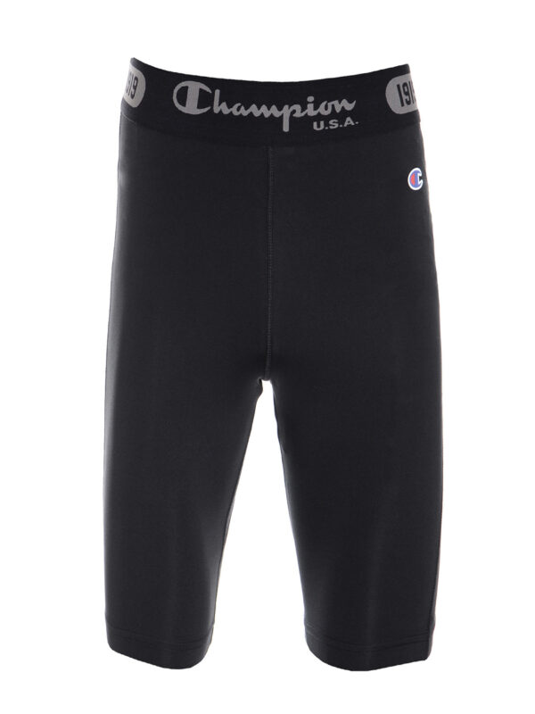 Champion Atletic Fit  Pantaloncini Isotermici Nero Unisex