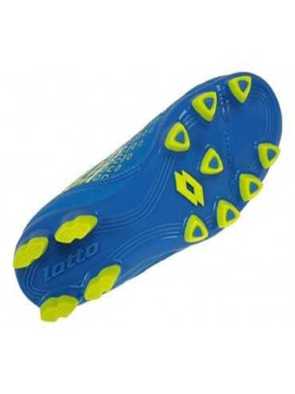 Lotto Spider 700 Jr Scarpe Azzurre Gialle Bambini Ragazzi