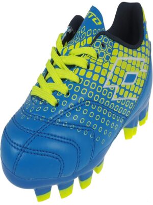 Lotto Spider 700 Jr Scarpe Azzurre Gialle Bambini Ragazzi