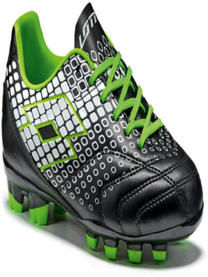 Lotto Spider 700 Scarpe Nere Verdi Bambini Ragazzi