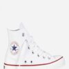 Converse all star Scarpe Alte Bianche Unisex