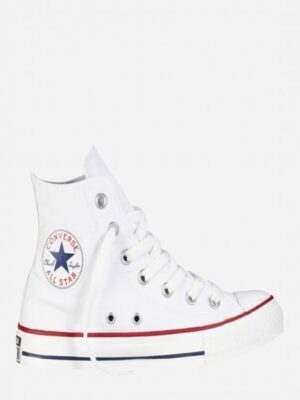 Converse all star Scarpe Alte Bianche Unisex