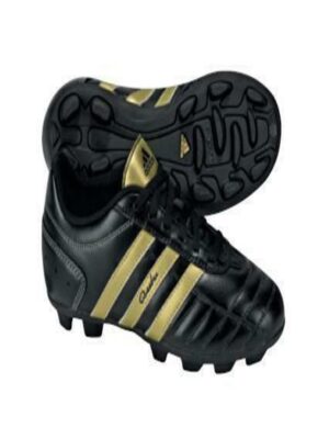 Adidas Questra 3  Scarpe Da Calcio Nere Oro Bambini Ragazzi