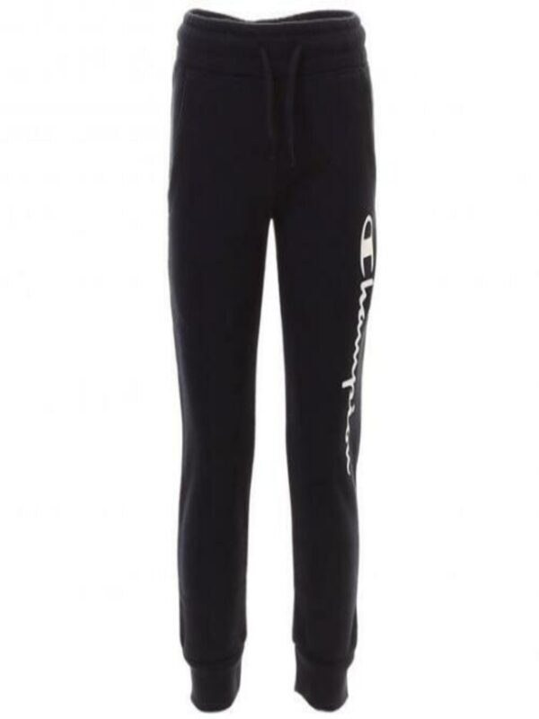 Champion Rib Cuff Track Pantaloni Di Tuta Neri Bambini Ragazzi
