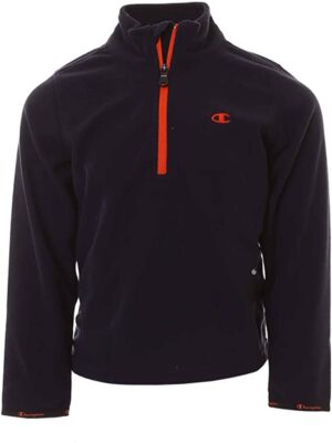 Champion  Boys Felpa Chiusura Zip Blu Bambino