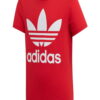 Adidas Trefoil Tee T-shirt Rossa Bianca Bambino