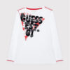 Guess Maglietta Maniche Lunghe Bianche Bambino