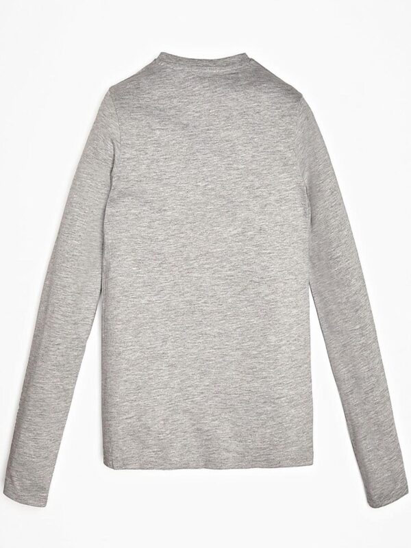 Guess Ls Maglietta Maniche Lunghe Grigia Bambino