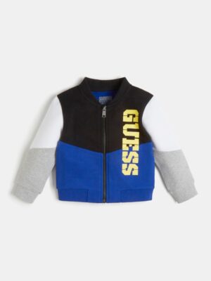 Guess Kid Felpa Chiusura Zip Multicolore Bambino