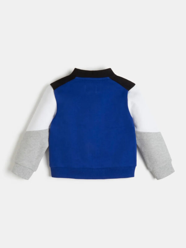Guess Kid Felpa Chiusura Zip Multicolore Bambino