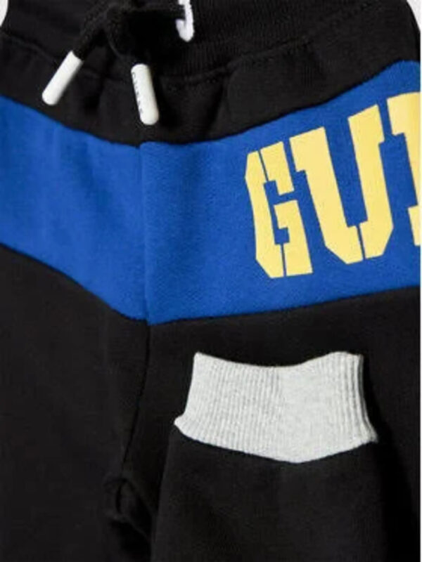 Guess Pantaloni Di Tuta Neri Blu Bambini