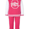 Guess Infant Completo Fucsia Bianco Bambina