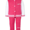 Guess Infant Completo Fucsia Bianco Bambina