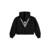 Guess New Fiammetta Felpa Chiusura Zip Nera Bambina
