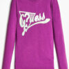 Guess T-shirt Manica lunga Viola Bambina