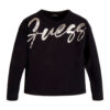 Guess Long Sleeve T-shirt Manica lunga Nera bambina
