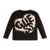Guess T-shirt Manica lunga Regular fit Nera Bambina